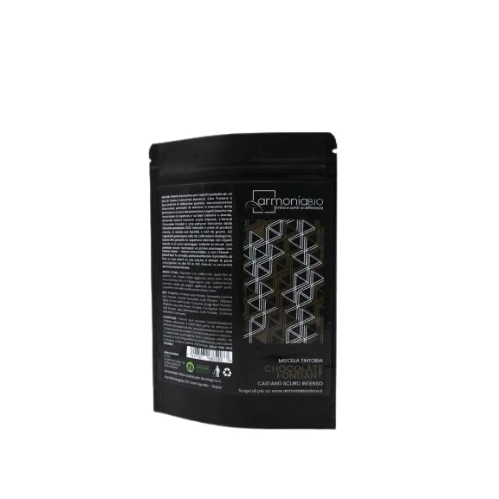 ArmoniaBio Henné Chocolate Fondant Castaño Oscuro Intenso 100g